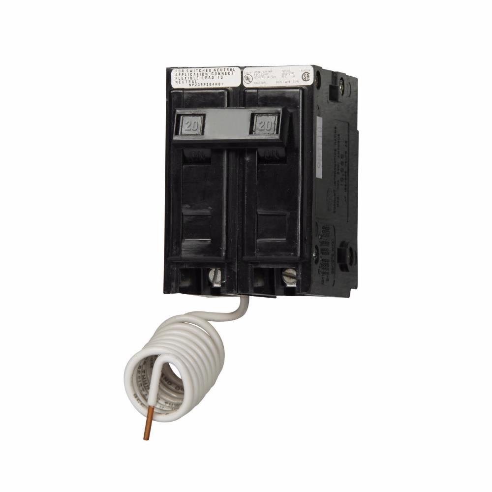 BAB2020S - Eaton - 20 Amp Shunt Trip Circuit Breaker