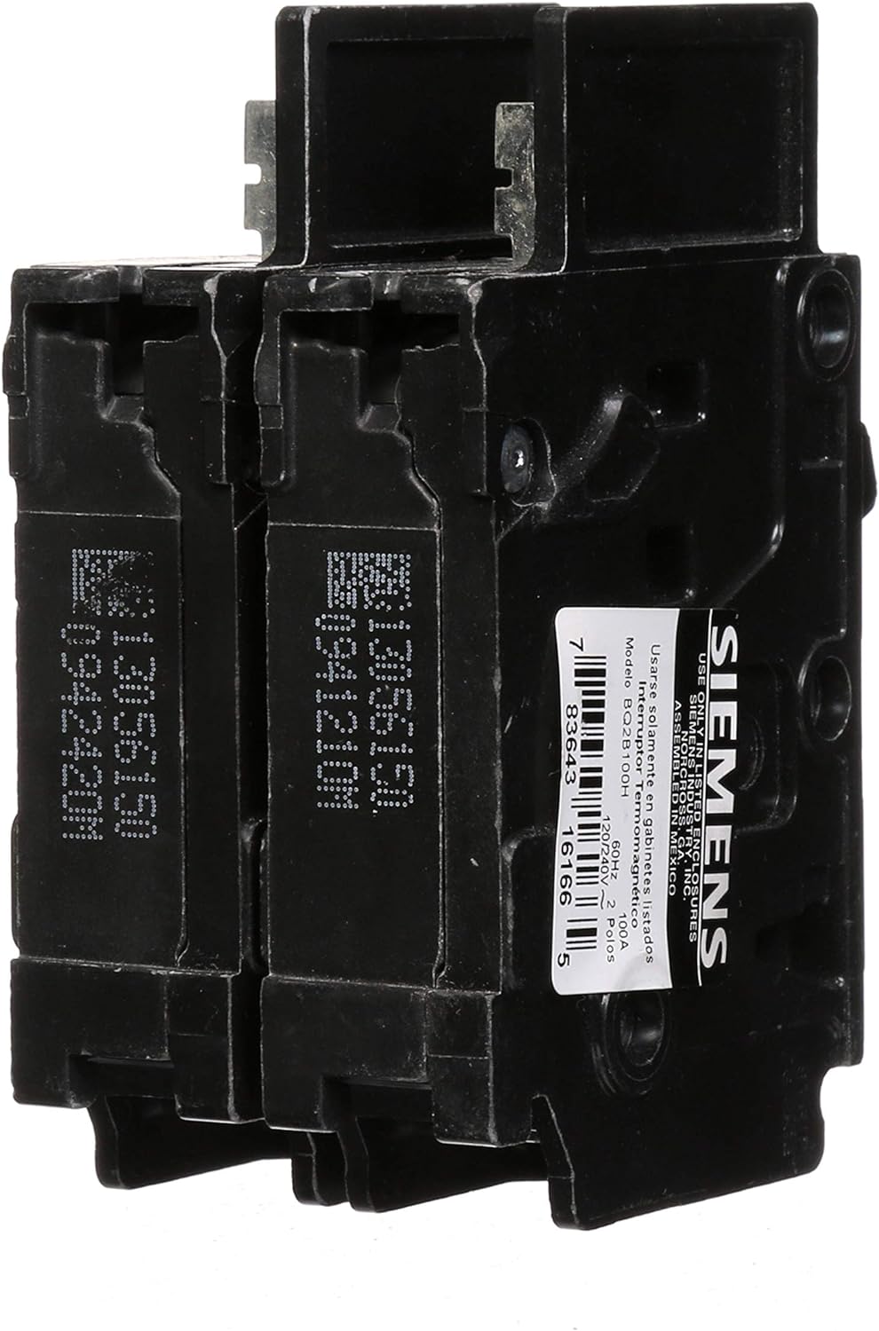 BQ2B020H - Siemens - 20 Amp Molded Case Circuit Breaker