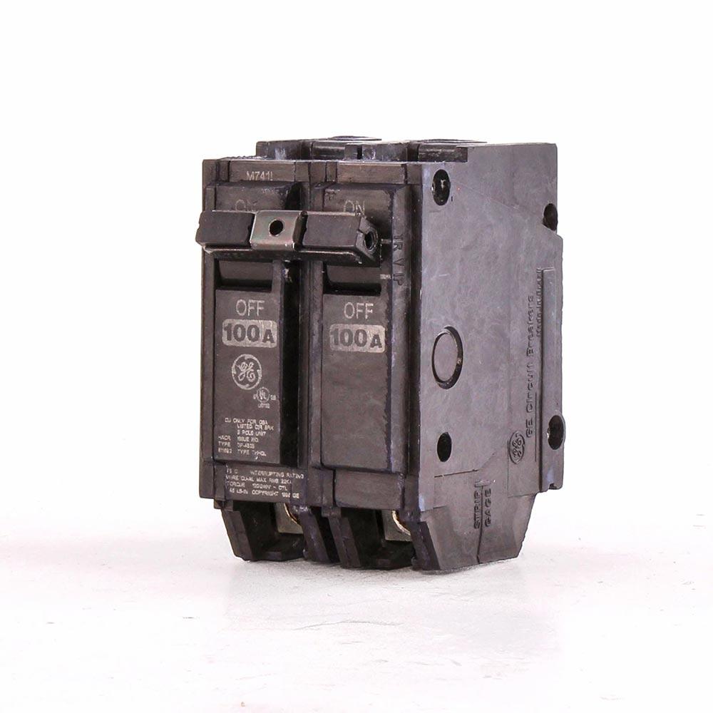 THHQL21100 - GE - 100 Amp Main Circuit Breaker