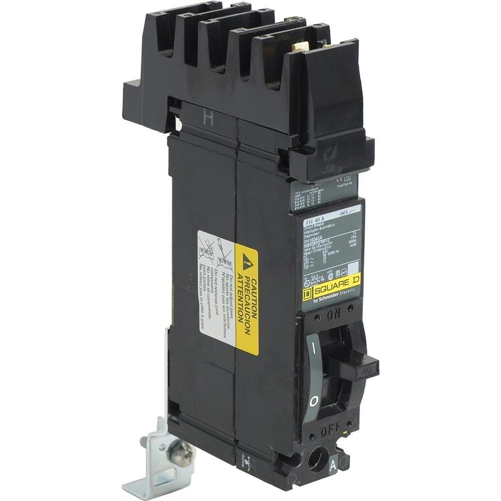 FH16035A - Square D 35 Amp 1 Pole 277 Volt Molded Case Circuit Breaker