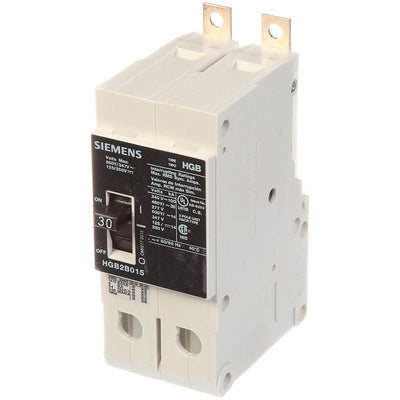 HGB2B030B - Siemens 30 Amp 2 Pole 600 Volt Bolt-On Molded Case Circuit Breaker