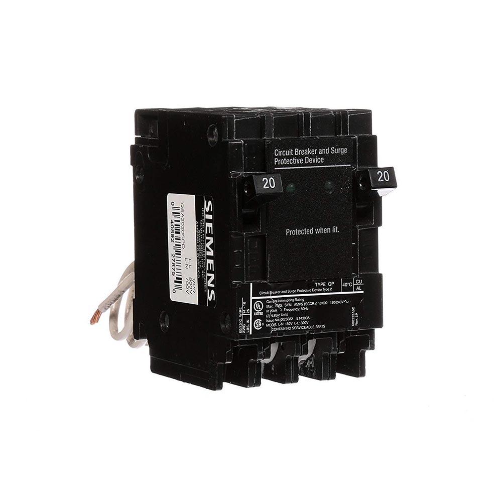 QSA2020SPD - Siemens - 20 Amp Surge Protector