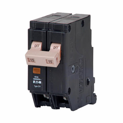 CHF215 - Eaton Cutler-Hammer 15 Amp 2 Pole 240 Volt Plug-In Circuit Breaker