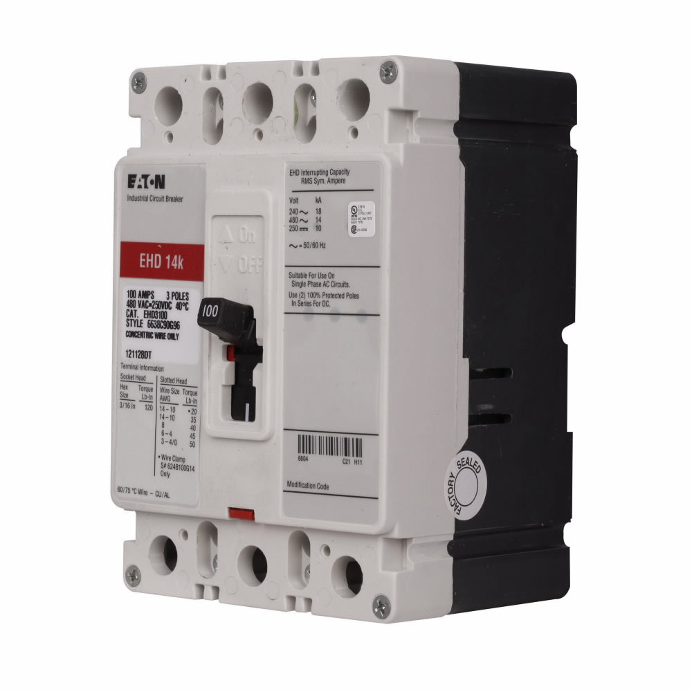 EHD3010 - Eaton - Molded Case Circuit Breaker