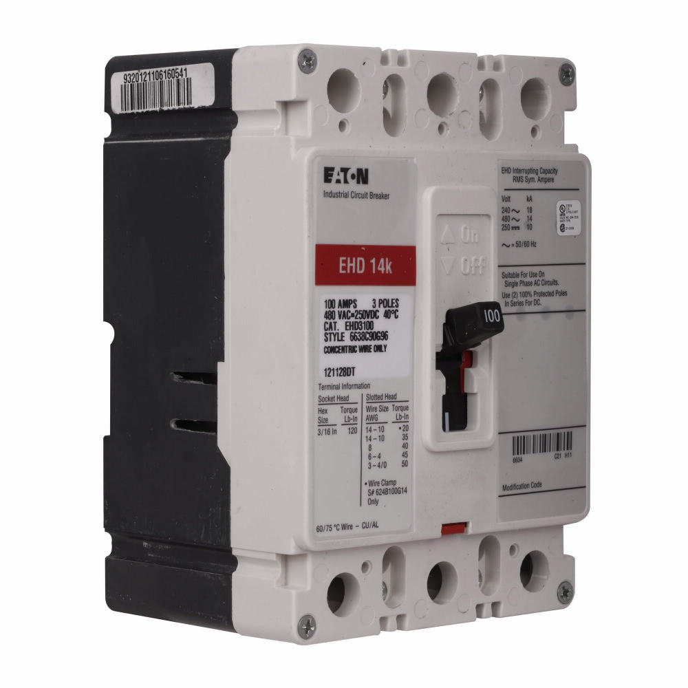 EHD3010 - Eaton - Molded Case Circuit Breaker