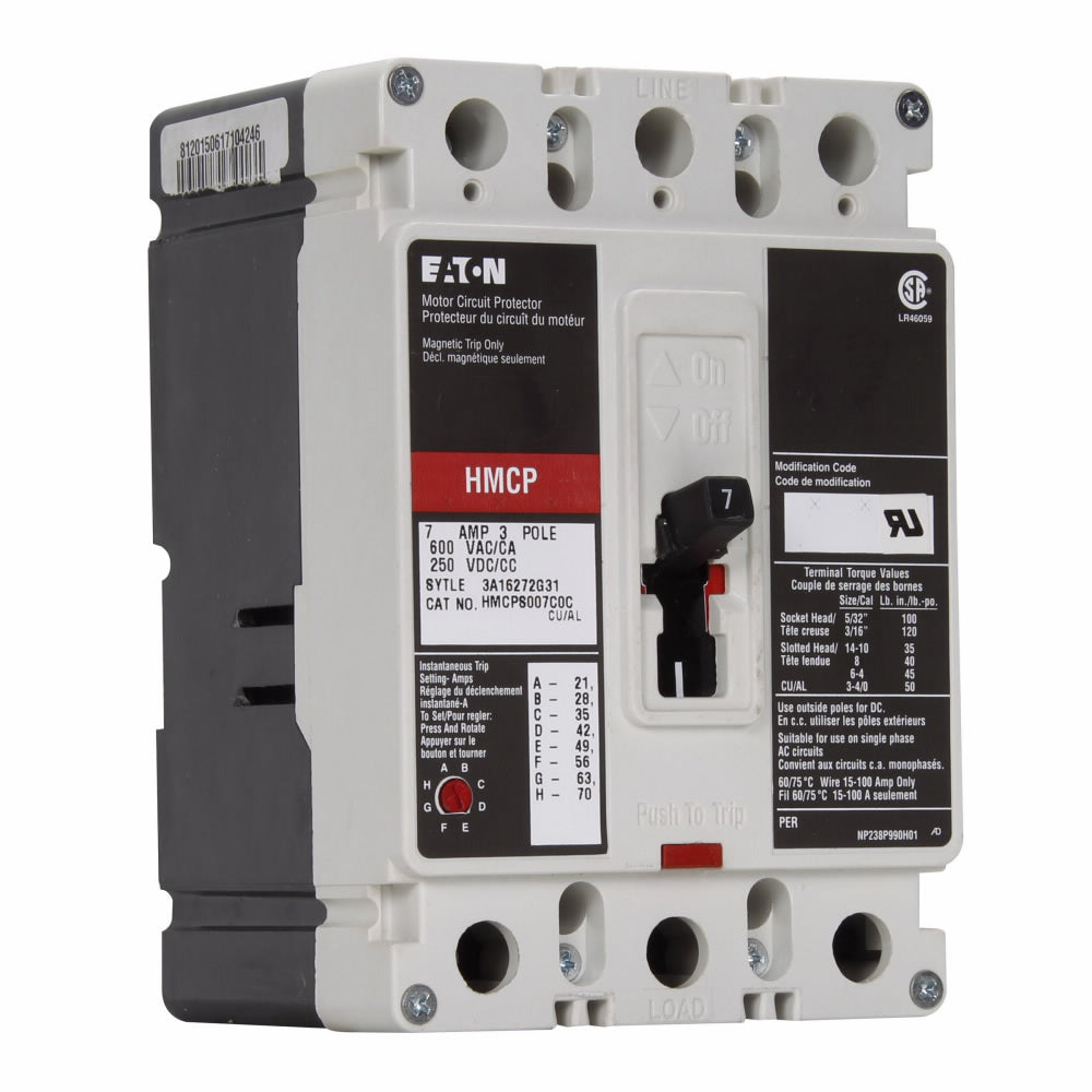 HMCPS007C0C - Eaton - Molded Case Circuit Breaker