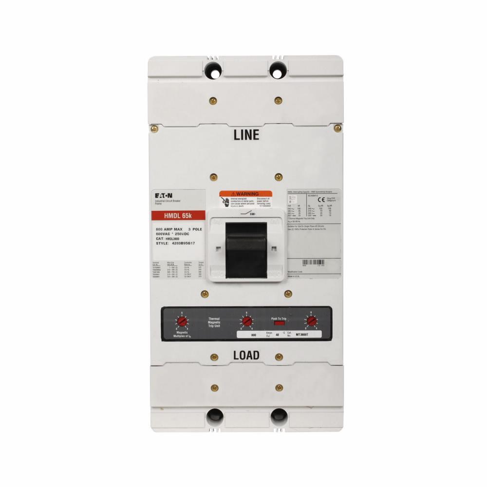 HMDL3800W - Eaton Molded Case Circuit Breaker