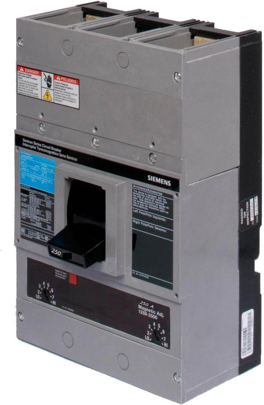 JXD22B250L - Siemens - Molded Case Circuit Breaker