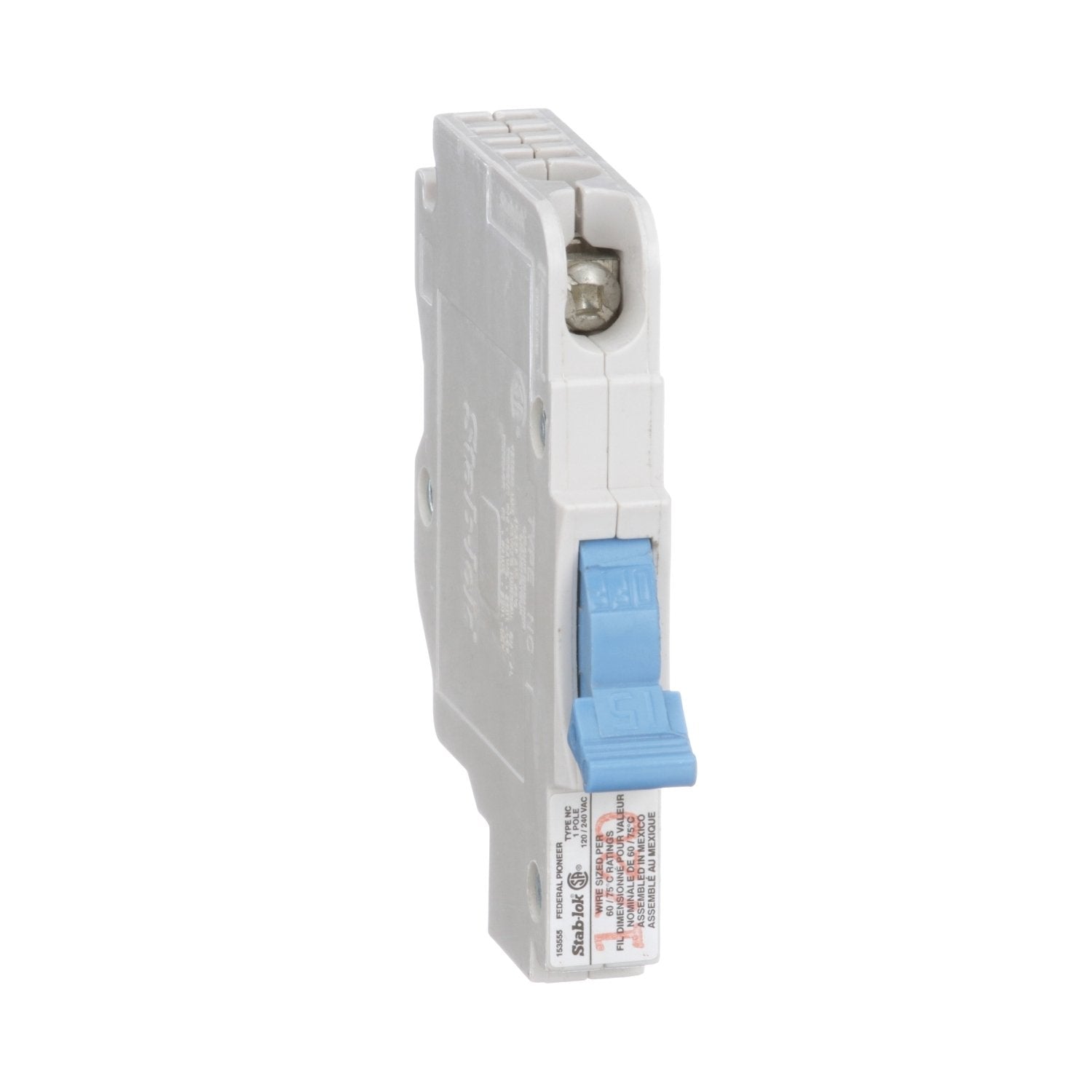 NC025 - Federal Pioneer 25 Amp Single Pole Circuit Breaker