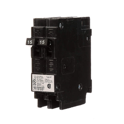 Q1515 - Siemens Tandem 15 Amp Single Pole Circuit Breaker