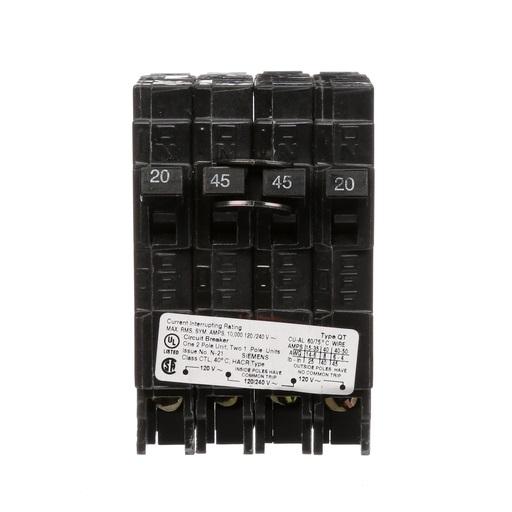 Q22045CT - Siemens 45 Amp 2 Pole 240 Volt Thermal Magnetic Circuit Breaker