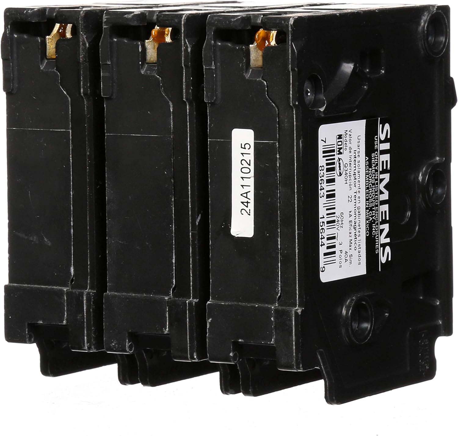 Q380H - Siemens - 80 Amp 22kA Circuit Breaker