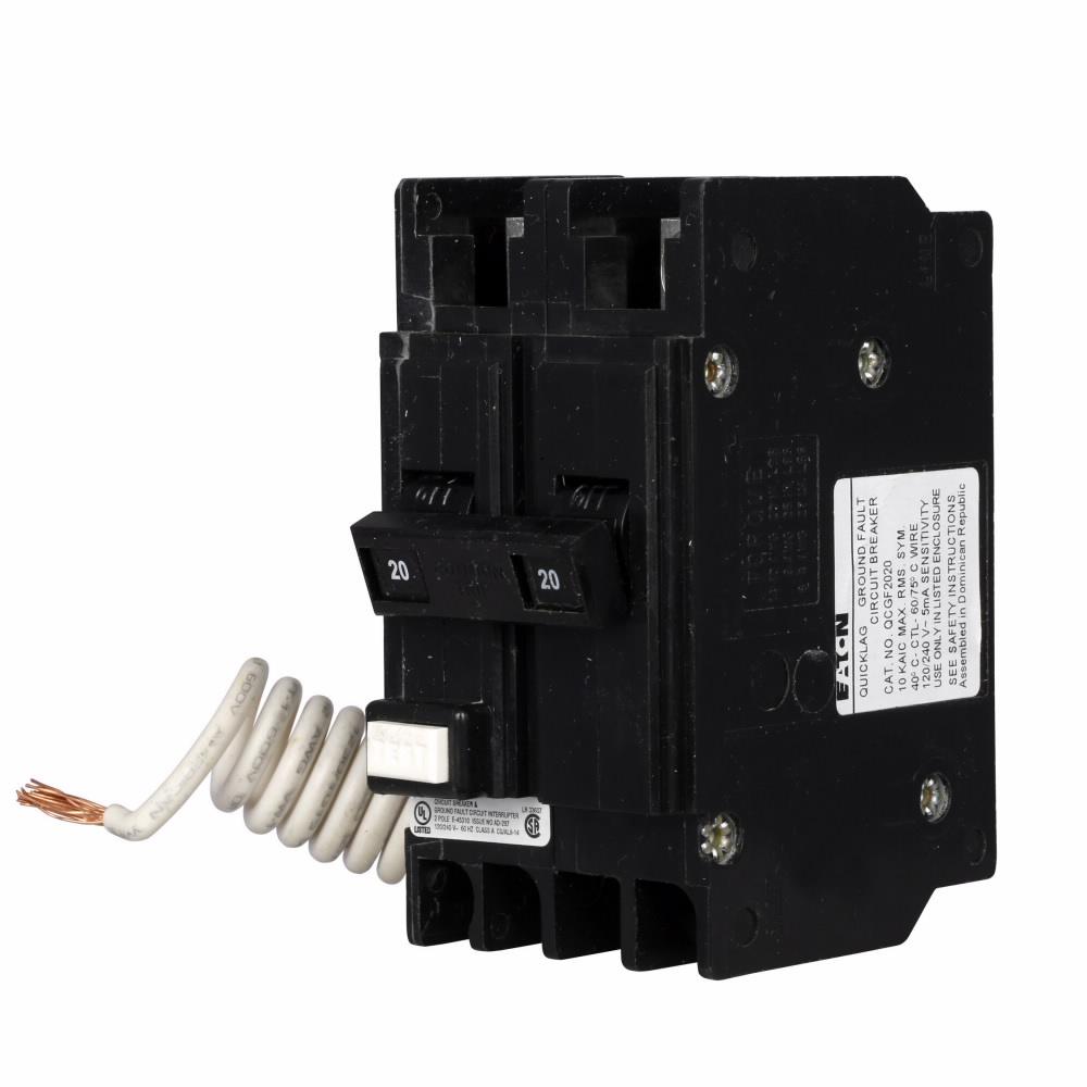 QCGF2020 - Eaton - 20 Amp GFCI Circuit Breaker