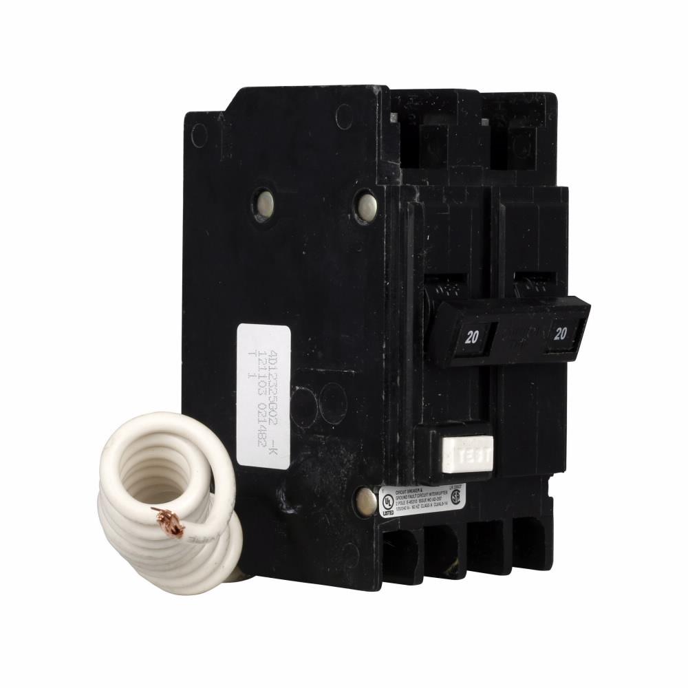 QCGF2020 - Eaton - 20 Amp GFCI Circuit Breaker