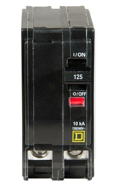 QO2125 - Square D 125 Amp Double Pole Circuit Breaker