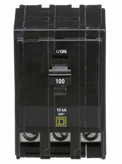 QO3100 - Square D 100 Amp 3 Pole Circuit Breaker