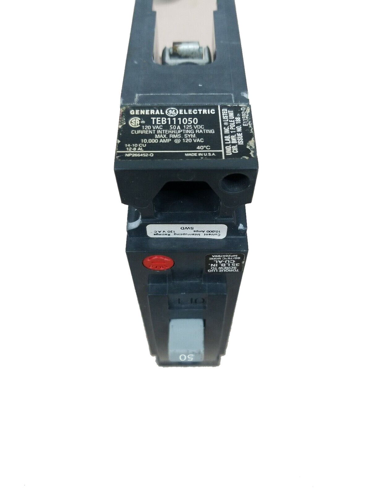 TEB111050 - GE -  Molded Case Circuit Breaker