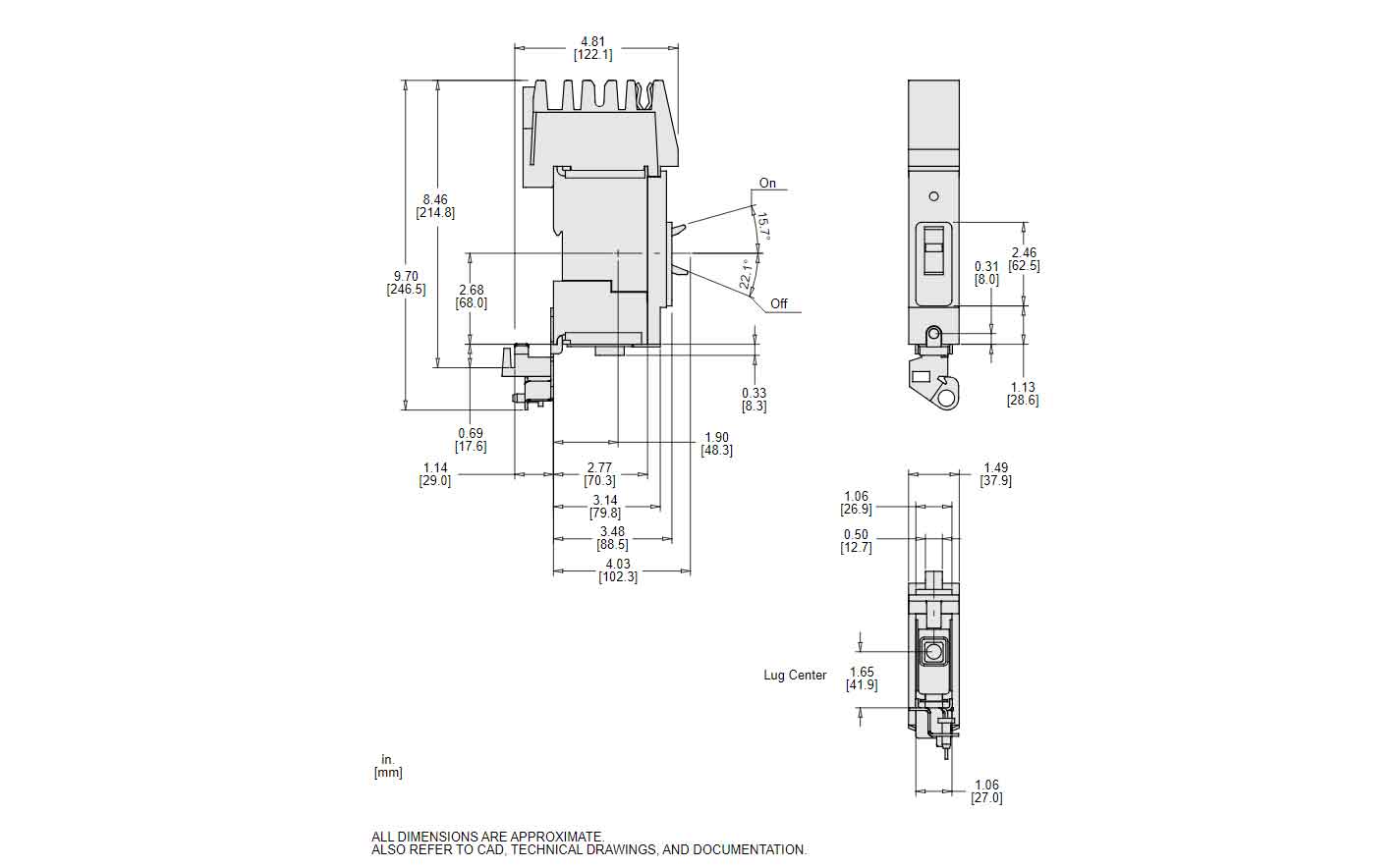 BDA160153 - Square D - Molded Case Circuit Breaker