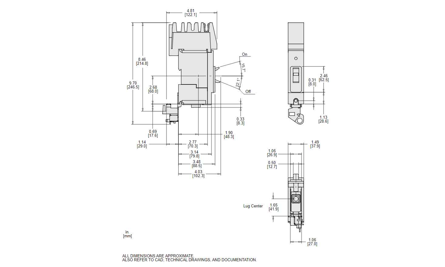 BDA160201 - Square D - Molded Case Circuit Breaker