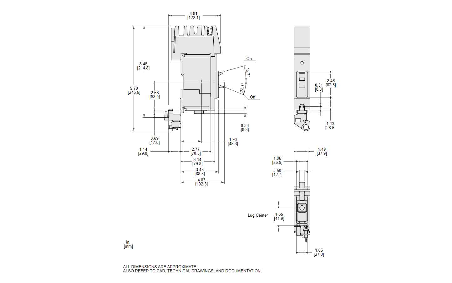 BDA160205 - Square D - Molded Case Circuit Breaker