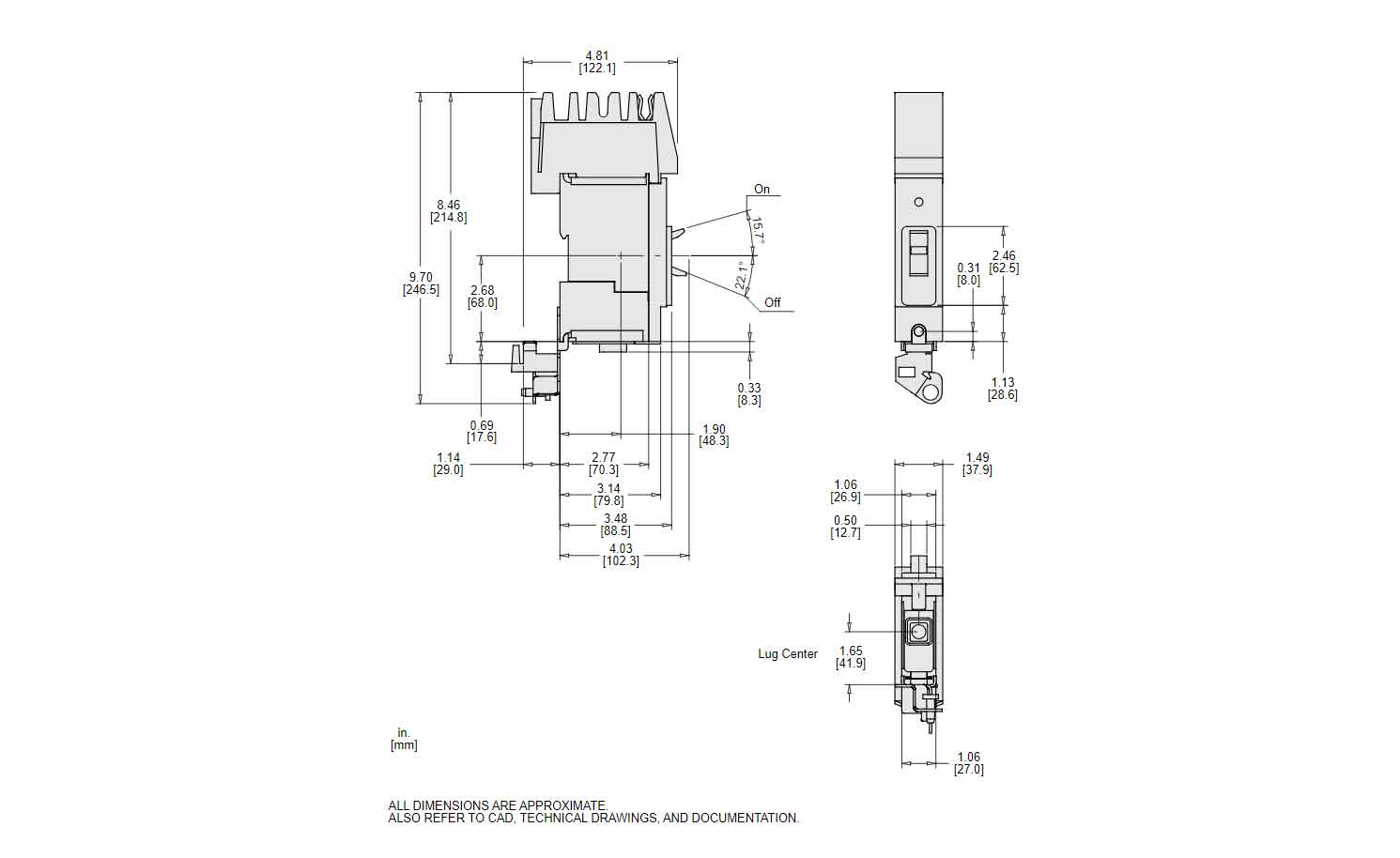 BDA160305 - Square D - Molded Case Circuit Breaker