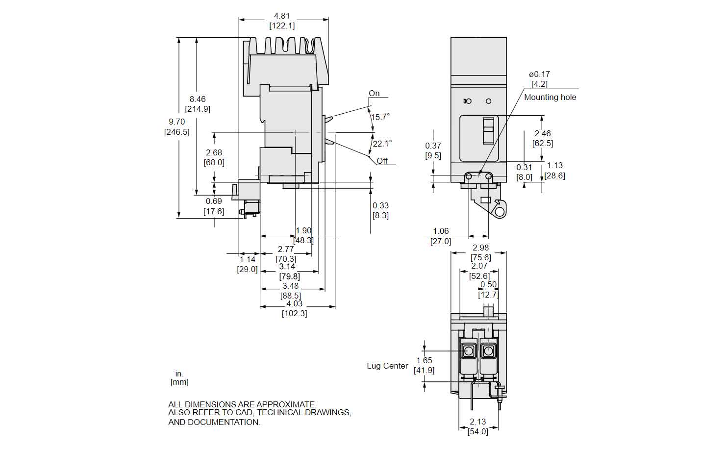 BDA260152 - Square D - Molded Case Circuit Breaker