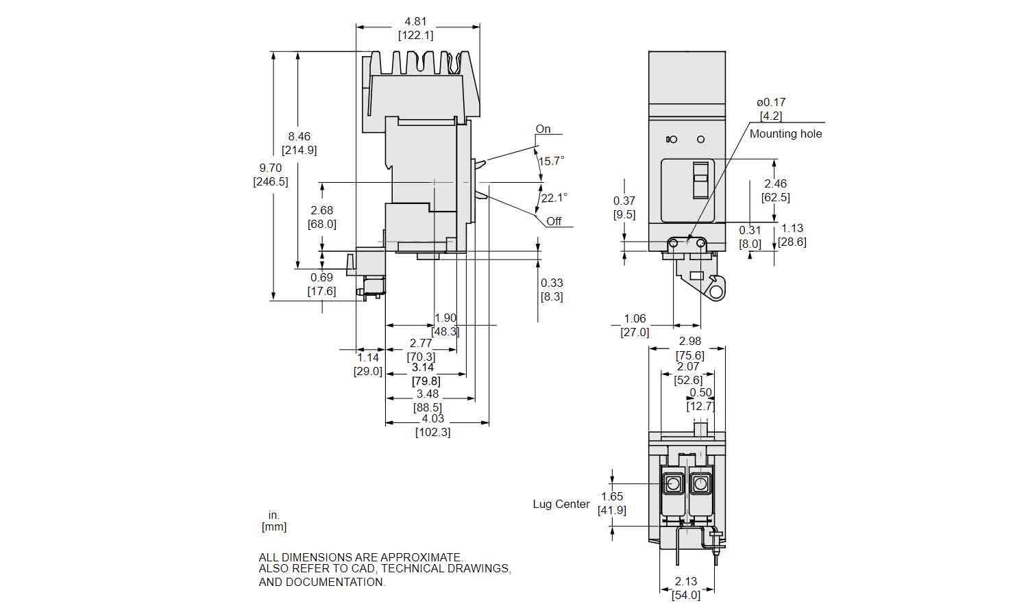 BDA260155 - Square D - Molded Case Circuit Breaker