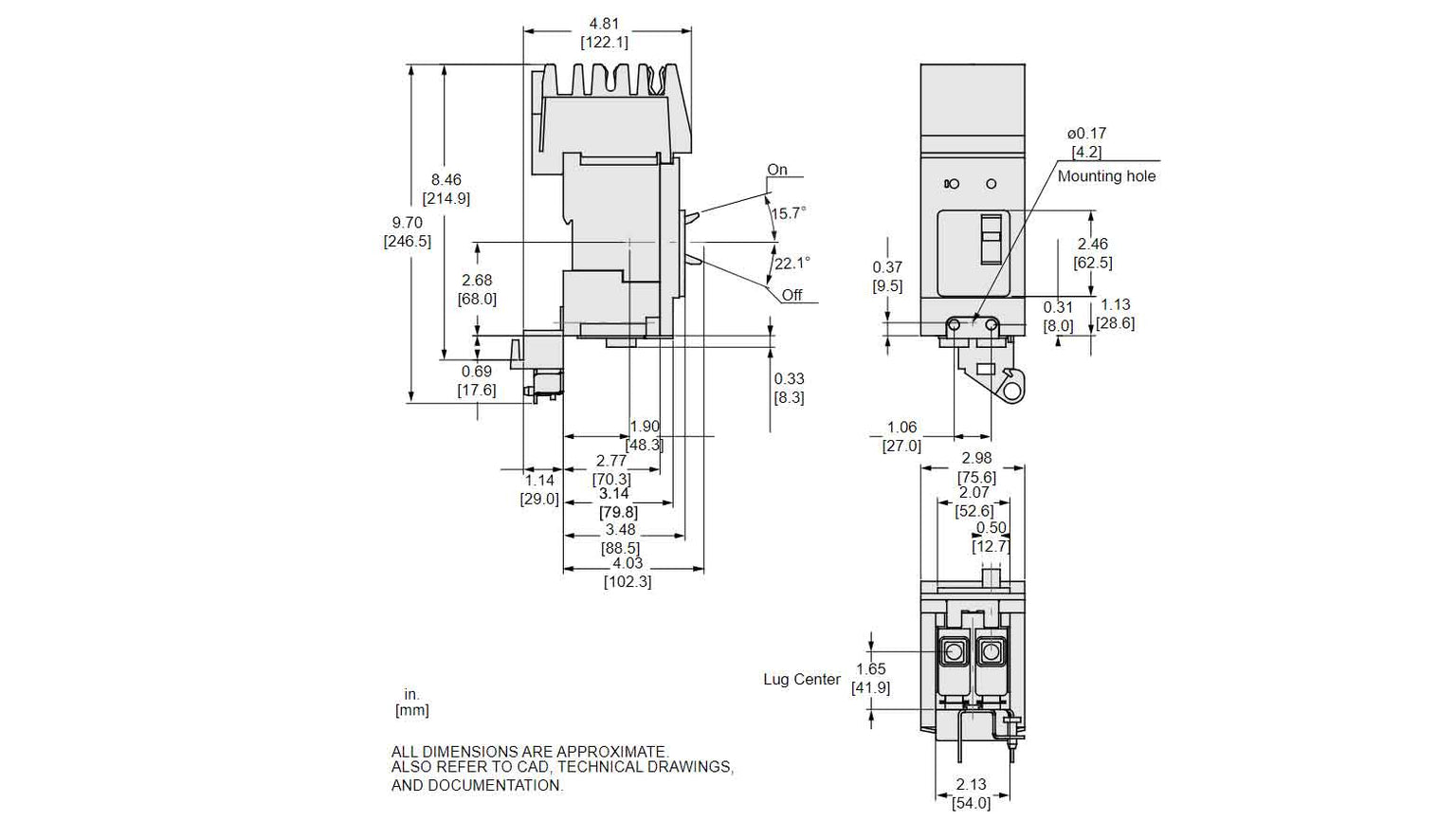 BDA260202 - Square D - Molded Case Circuit Breaker