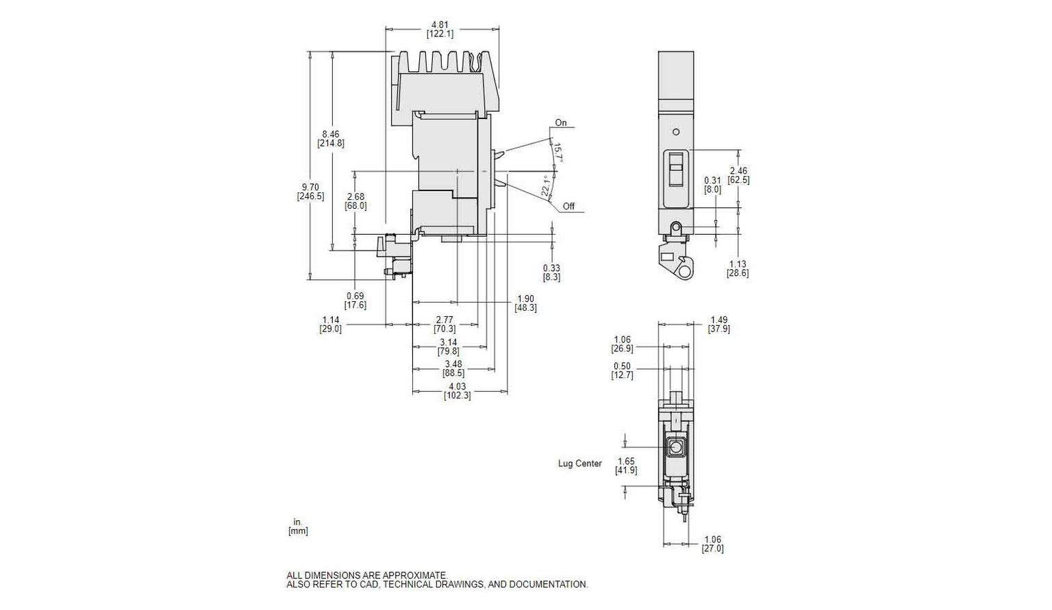 BGA160153 - Square D - Molded Case Circuit Breaker