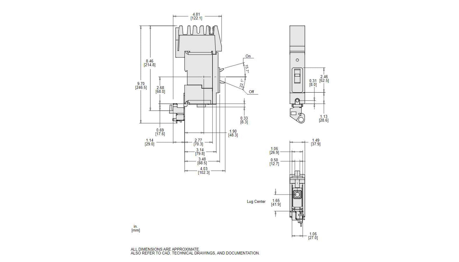 BGA160201 - Square D - Molded Case Circuit Breaker