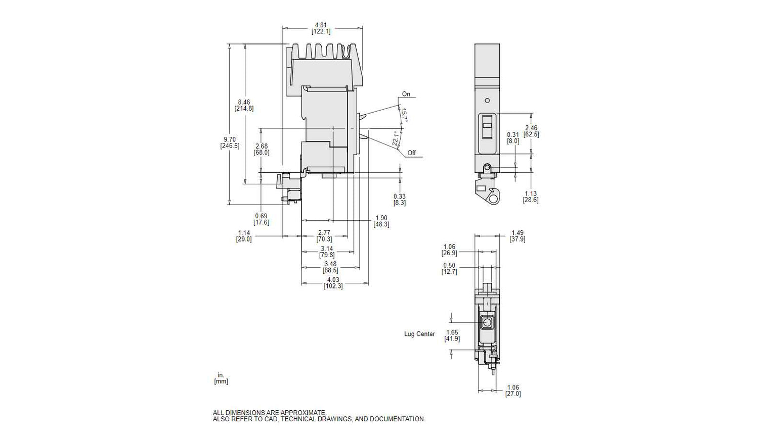 BGA160203 - Square D - Molded Case Circuit Breaker