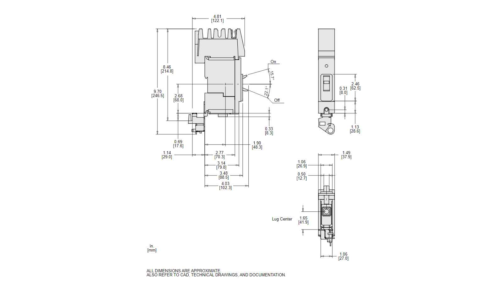 BGA160301 - Square D - Molded Case Circuit Breaker