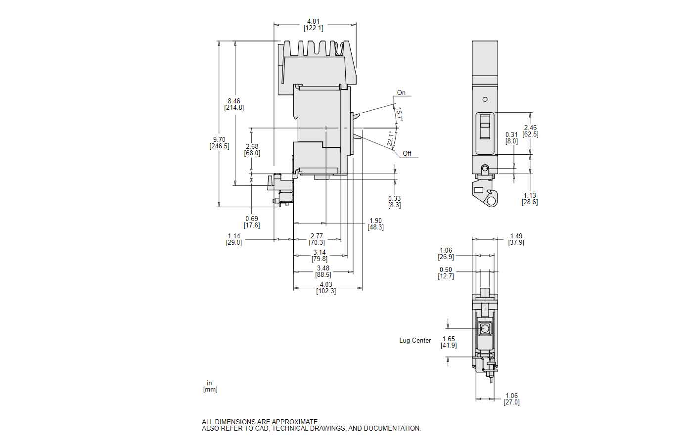 BGA160305 - Square D - Molded Case Circuit Breaker