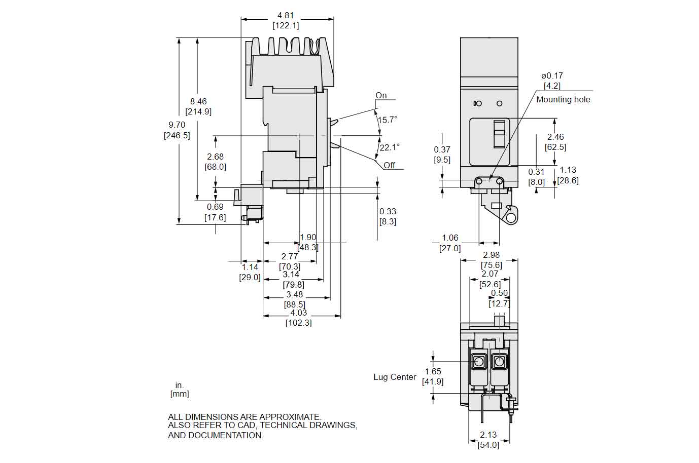 BGA260404 - Square D - Molded Case Circuit Breaker