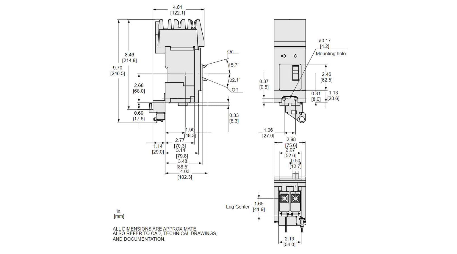 BGA260504 - Square D - Molded Case Circuit Breaker