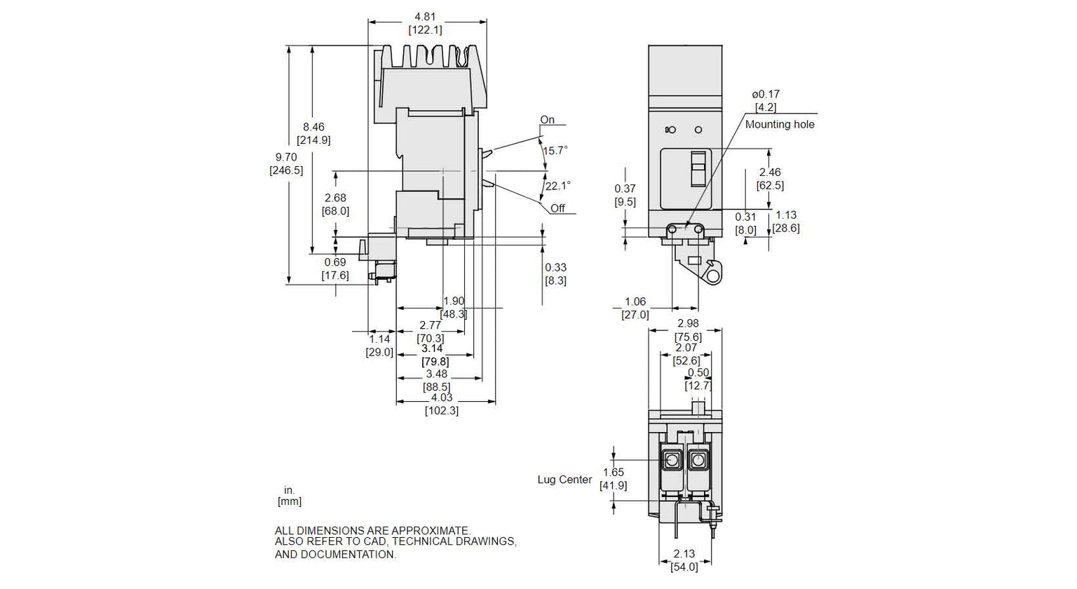 BGA260602 - Square D - Molded Case Circuit Breaker