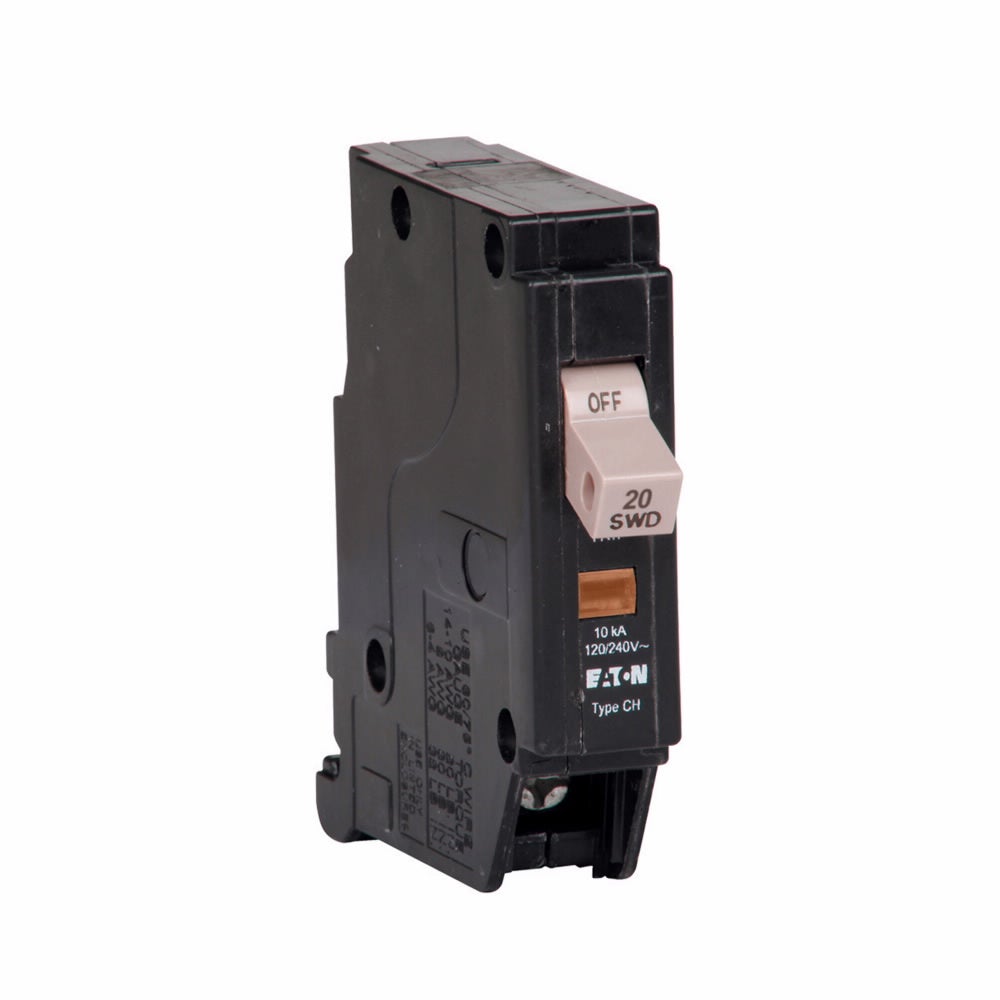 CHF120ST - Eaton Cutler-Hammer 20 Amp 1 Pole 240 Volt Plug-In Molded Case Circuit Breaker